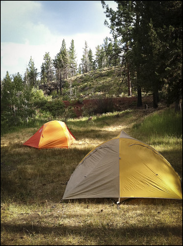 camping oregon tent silverlake