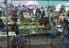 Kokopo market. East New Britain province, Papua New Guinea.