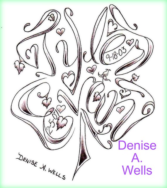 Ashley tattoo design by Denise A. Wells