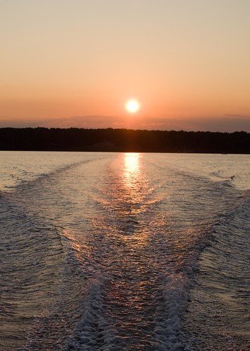sunset deltaville boatwake d700
