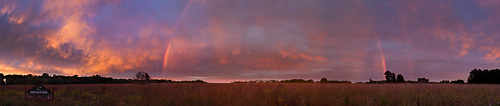 family pink sunset panorama clouds amazing rainbow michigan gorgeous client sayers panorma tallgrassprairie 2011 kalamazoonaturecenter drwilliardmrose doubltrainbow