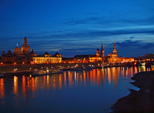 Dresden/Germany at Night
