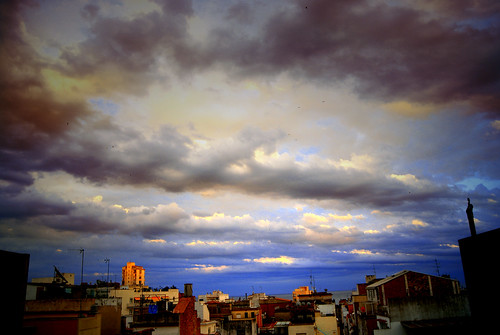 sunset sky españa clouds atardecer spain europa europe sony catalonia roofs cielo nubes catalunya cataluña tejados lloret lloretdemar sonyalpha
