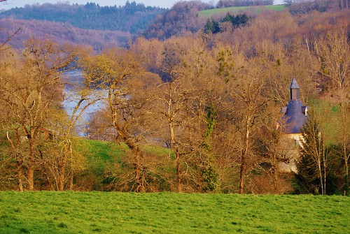 trees france field river landscape spring april chateau limousin blueribbonwinner hautevienne rivervienne chandiat
