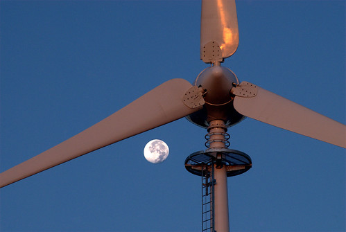 sun moon sunrise indiana belltower windturbine upland tayloruniversity