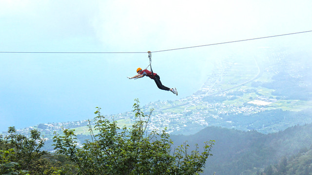 Becoming Superman!! – Zip-lining at Biwako Valley