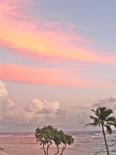 ocean sunset hawaii pacific bigisland 2011 kapoho kapohobay kapohobeach