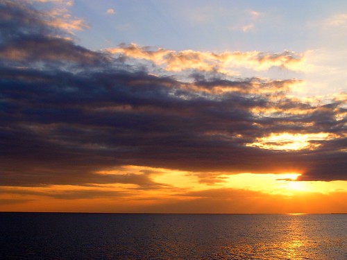 ocean sunset sea sky sun cloudy horizon pacificocean culm cloudssky flickraward