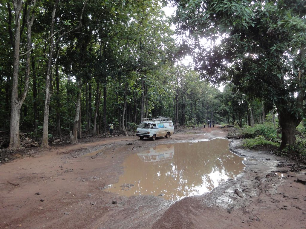 Estrada desde Juba até fronteira com RD do Congo