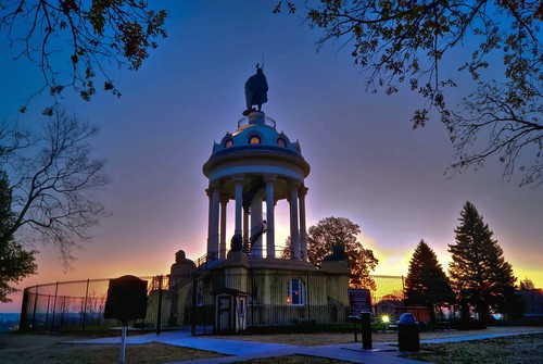 heritage monument minnesota sunrise view places historic national german american register overlook hdr hilltop picnik hermann lightroom newulm a230 photomatix