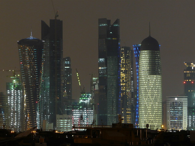 Skyline de Doha (Qatar)