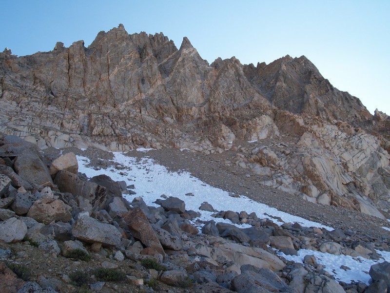 Mount Winchell from Dusy Basin