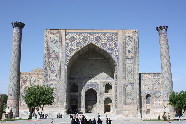 Samarkand, Registan, Ulugh Beg Madrasah