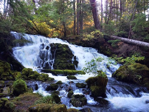 autumn fall oregon waterfall falls attraction iphone iphone4s