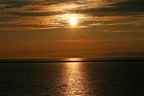 sunset summer washington sequim olympic peninsula juandefuca strait dungenessbay