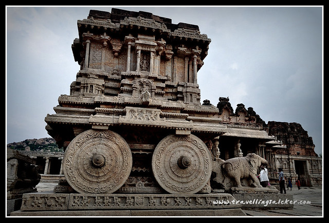 Hampi: Stone Chariot, Vittala Temple