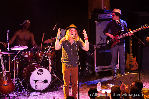 Allen Stone with ZZ Ward and A B & The Sea @ GAMH, SF 3/22/12