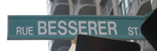 Besserer Street - the Sign