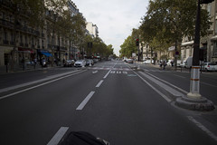 Paris Bus and Cycle Lane