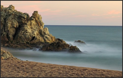 sea beach atardecer mar rocks rocaspaisaje