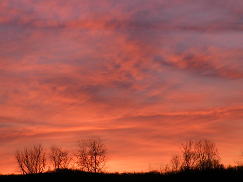 pink november ohio sky orange night sunrise bellbrook geotaggedohio washingtonmillpark kkfrombb