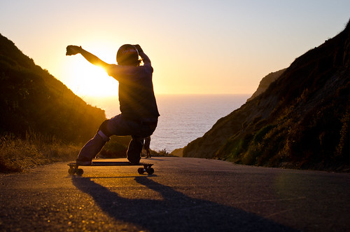 ocean sunset sun beautiful sunshine silhouette outdoors nikon view skateboarding sandiego hill slide micro longboard skateboard blacks 40mm sliding epic f28 blacksbeach longboarding d7000