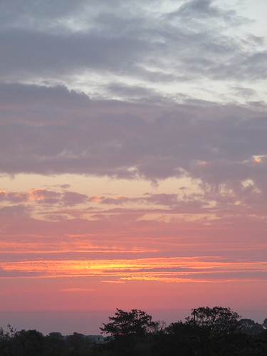 sky sun clouds sunrise northernireland codown comber