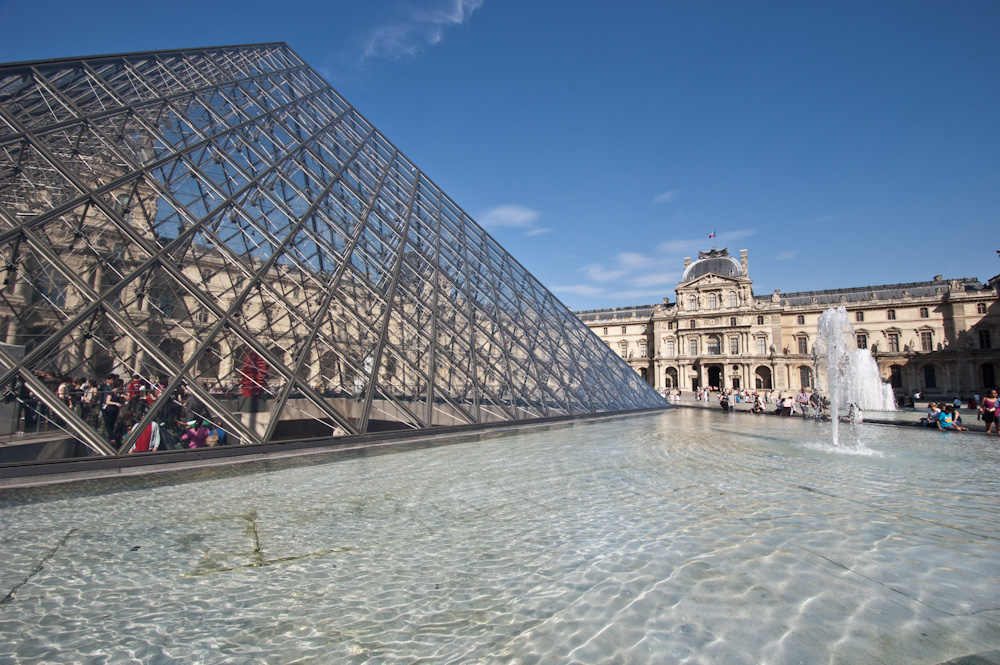 Las Pirámides del Museo del Louvre