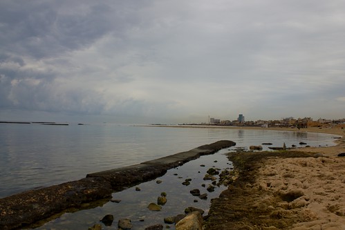 sea beach canon day cloudy libya tripoli libye canon550d hayandulus