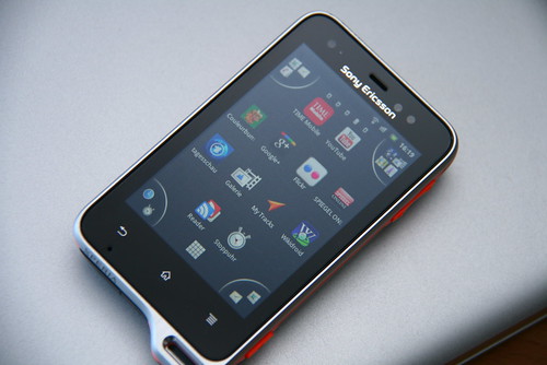 Shots of the Xperia Active