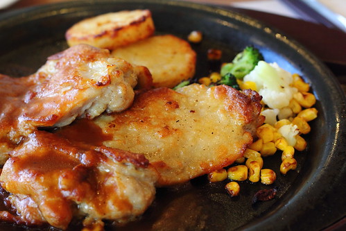 Roasted Chicken with Demiglace Sauce (Matsudo, Chiba, Japan)