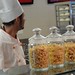 ukázka vlatnoručně vyrobených těstovin v restauraci Eisgrat