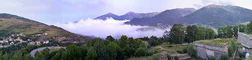 panorama highresolution pano hd brouillard cerdagne panoramicview montlouis résolution pyrénéescatalanes panoramicviewof