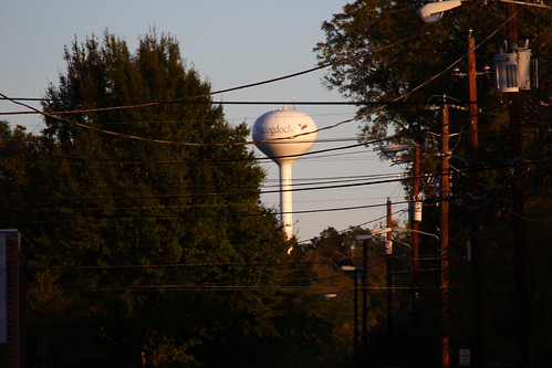 sunset evening downtown tx nacogdoches