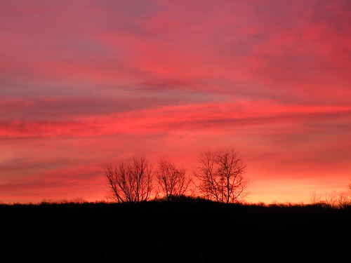 pink november ohio sky night sunrise bellbrook geotaggedohio washingtonmillpark kkfrombb