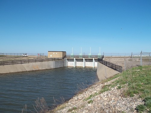 project canal bureau dam reclamation garrison diversion mcclusky headworks