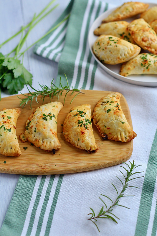 Three Cheese and Bacon Hand Pies