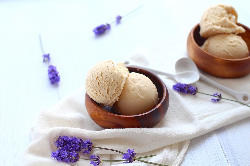honey lavender ice cream
